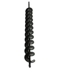 2 Inch Wide 24 Inch Long Metal Earth Auger Drill Bit For Fast Planting Of Bulbs And Garden Plants With A Three Eighth Inch Hex Shank Non Slip
