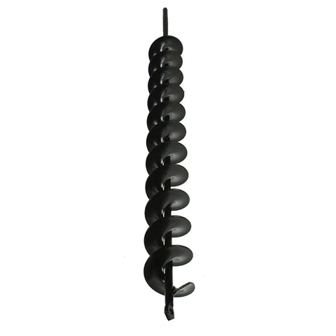 2 Inch Wide 24 Inch Long Metal Earth Auger Drill Bit For Fast Planting Of Bulbs And Garden Plants With A Three Eighth Inch Hex Shank Non Slip