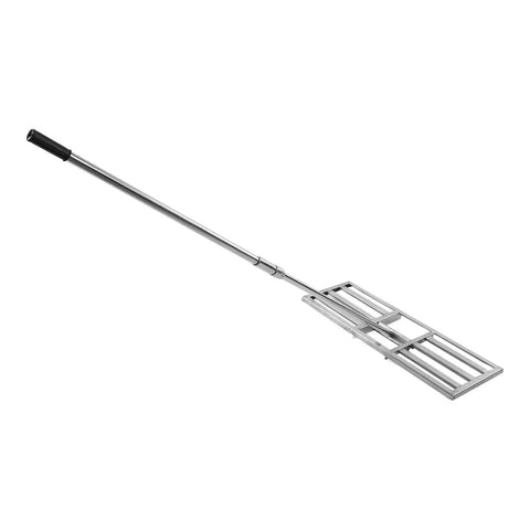 Lawn Leveling Rake With Telescopic Stainless Steel Handle Ergonomic No Bend Design To Save Your Back Back Saver Garden Leveler