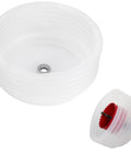 125mm Hole Saw Dust Bowl Rubber Dust Cover Collector For Drilling And Ceiling Cuts Flexible Pro Grade Mess Free Sawdust Shield