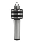 4 Inch Lathe Live Center MT3 Bull Nose 75 Degree Tip With Triple Ball Bearing For Hollow Turning, strong alloy steel construction