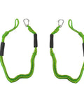 Master Chill Marine Docking With These 4 Foot Green Bungee Dock Lines Featuring Heavy Duty Stainless Clip for Jet Ski and Kayak