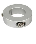 Super Tough Aluminum Alloy Double Split Shaft Collar Adjustable Clamp Fits 13 To 30mm Sizes For Machinery Shiny Anodized Finish Ensures Long Lifespan Low Axial Load Support Ideal For Softer Metals Easy Install High Quality Metric ITEM on shaft clamp