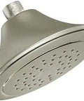 Rothbury Six And One Half Inch Eco Performance Single Function Showerhead In Brushed Nickel With WaterSense Certified 2.0 GPM Flow