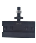 Rugged Quick Swap Lathe Tool Post Fits Cxa Series, sturdy metal design supports mini metal lathes under 16mm swings.
