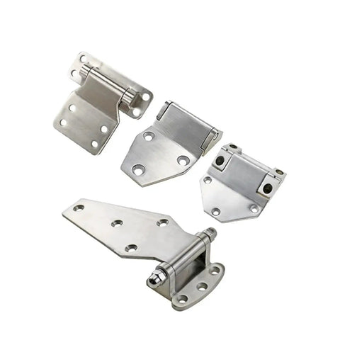 Rock Solid Heavy Duty Load Bearing Hinge 152 X 77 mm Premium Steel Cabinet Gate Door Mount Bracket set of four hinges