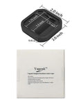 Silicone Non Slip Caster Cups For Furniture Wheels, 4-pack Black, size 2 inch, floor protectors for small furniture legs.