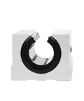 4 Pieces Aluminum Block 16mm Linear Motion Ball Bearing Slide Blocks For SBR16 Linear Guide Rails Heavy Duty Precision Guide Blocks For CNC Machines 3D Printers And Motion Systems, 16mm aluminum bearing block