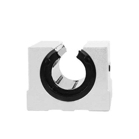 4 Pieces Aluminum Block 16mm Linear Motion Ball Bearing Slide Blocks For SBR16 Linear Guide Rails Heavy Duty Precision Guide Blocks For CNC Machines 3D Printers And Motion Systems, 16mm aluminum bearing block