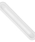 White Pocket Handle WR12X34565 Replacement For GE And Hotpoint Refrigerators, oblong shape for durable DIY repair