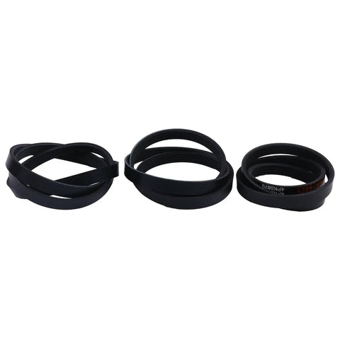 Heavy Duty Drive Belts Kit For Toyota Tacoma 1995 To 2004 4Runner 1996 To 2002 Tundra 2000 To 2004 And T100 1995 To 1998 Includes 4PK belts