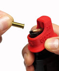 Savage 62 64 954 22LR Magazine Speed Loader Quickie Loader Ergonomic Design For 10Rd And 20Rd Rifle Magazines Red Finish