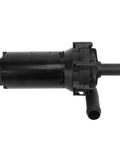 Heavy Duty Electric Auxiliary Water Pump Replaces OEM 11537630368 For Cts Sts Xlr view with cooling ports, black plastic design.
