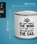 Sailor Camper Mug 12oz We Can Adjust The Sail Great Gift For Boaters And Shipmates On The Go Morning Coffee Navy Themed Mug