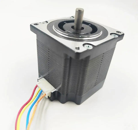 Pro Grade Four Pack 56mm Stepper Motors With 1.26Nm Torque And 2.8A Current For CNC Mills Lathe Or Router Projects, 6.35mm Shaft