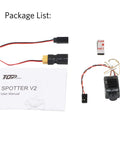 All In One FPV Camera And Video Transmitter For Mini FPV RC Drones 5 8GHz AIO with OSD Integrated Mic package contents