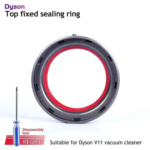 Top Fixed Sealing Ring Replacement For Dyson V11 SV14 SV15 V15 SV22 Vacuum Bin Dust Cup Lid with Torx driver