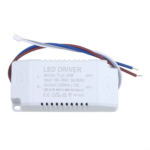 Rock Solid Led Driver Transformer 8 To 24 Watt Constant Current Power Supply AC 110 To 265 Volt To DC 24 To 84 Volt 230 Ma for ceiling light use