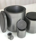 Top Shelf Graphite Crucible With Secure Lid For Heavy Duty Lab Smelting And Quick Melting Projects Four Inch Square High Temp Resistant Tool straight up game changer for makers, shown in various sizes.