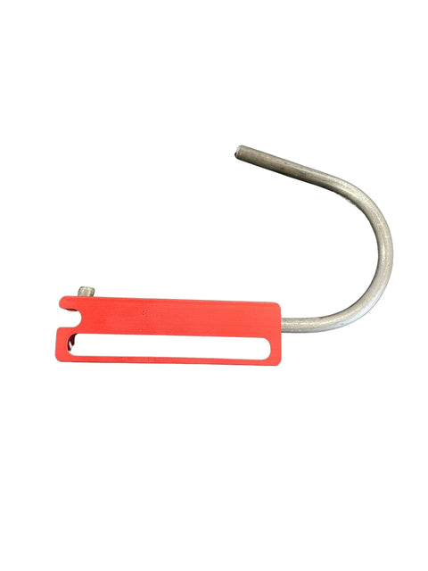 Made In The USA Red Anodized Aluminum Cordless Tool Holder Monster Belt Hook Holster