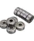 Set Of 10 623ZZ Deep Groove Ball Bearings 3x10x4mm Double Shielded Carbon Steel Miniature Precision Bearings For RC Toys Drones Robotics 3D Printing And General Do It Yourself Projects, 623ZZ bearings