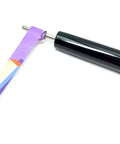Pro Grade Paper Bead Roller Quilling Tool with stainless steel tip, rolling colored paper strip, used for precise bead crafting projects