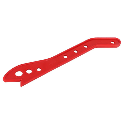 High Visibility Red ABS Push Block For Table Saws And Router Tables Non Kickback Push Stick With Ergonomic Handle 16.5 Inch Sturdy
