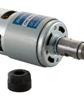 Beefy 20000RPM CNC Spindle Motor 775 with 5mm ER11 extension shaft for 3018 and 3018 PRO routers DC 12 24V, motor and nut
