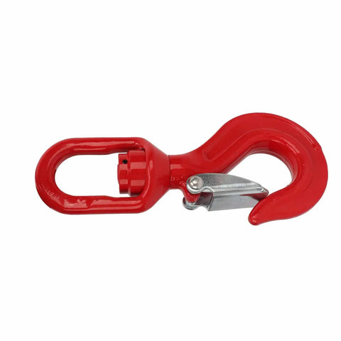 Hardcore Heavy Duty Swivel Lifting Hook Built Like A Tank At 5.3 Ton Capacity Top Tier Alloy Steel rigging grabber for cranes.