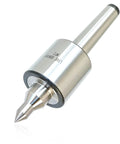 MT2 Live Center Long Nose 60 Degree with Triple Bearing Medium Duty Lathe Center 0.000197 Inch Accuracy, metal tool for lathes