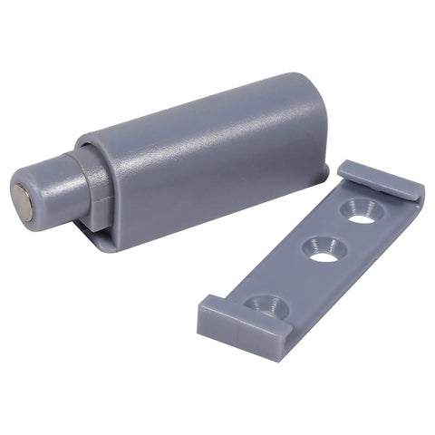 Soft Close Push To Open Damper System For Cabinets And Drawers, Magnetic Buffer Catch, ABS Case, 10 Pack, Silent Door And Drawer Closure