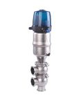 Heavy Duty Sanitary Stainless Steel SS316L Pneumatic Water Shutoff Valve With External Cleaning Anti Mixing Design Hygienic And Easy Maintenance For Clean Water Lines And Industrial Plumbing, stainless steel valve