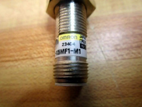 Industrial Automation Inductive Proximity Sensor 5mm Sensing Range Built Tough, showing model label E2E X5MF1 M1