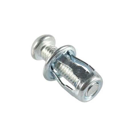 Rivet Nut Kit M4 M5 M6 Zinc Plated Carbon Steel Expansion Nuts For Hollow Walls, License Plates, And Furniture Mounts, DIY Friendly Heavy Duty Fastening Kit For Pro Grade And Home Projects close-up