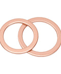 Copper Crush Washer Kit With 350 Pieces 18 Sizes Your Go To Auto And Marine Copper Gasket Set For Oil Drain Plugs Replacement Washers For Repairs And Maintenance Assortment copper crush washers