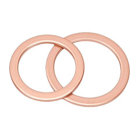 Copper Crush Washer Kit With 350 Pieces 18 Sizes Your Go To Auto And Marine Copper Gasket Set For Oil Drain Plugs Replacement Washers For Repairs And Maintenance Assortment copper crush washers