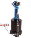 Lightweight Pneumatic Air Rivet Gun Kit With Interchangeable Rivet Heads featuring US air inlet