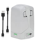 Two Way Charging Hub And Power Bank Kit For Drone Flip With Vertical Charging Station And Portable Power Bank Adapter