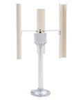 Vertical Axis Wind Turbine Kit 12V 40W With 3 Phase Permanent Magnet Motor Low Noise ABS Blades For Home Off Grid Power DIY