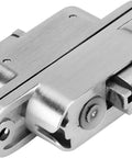 180 Degree Concealed Cross Door Hinges Alloy Invisible Hinge for Gate Door Cupboard Furniture Hardware Set Hidden Hinge