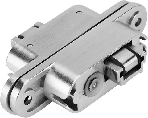 180 Degree Concealed Cross Door Hinges Alloy Invisible Hinge for Gate Door Cupboard Furniture Hardware Set Hidden Hinge
