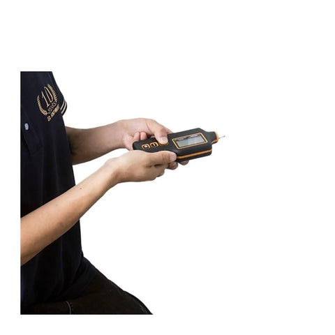 Handheld Vibe Meter For Quick Diagnostics Digital Vibration Measuring Tool With Piezo Sensor SW 65A And SW 63A Compatibility For Machinery Motors And Equipment Maintenance Real Time Readouts, handheld in case