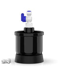 Mini Pressure Water Tank 0.13 Gallon For Tankless Reverse Osmosis Systems Fits PD400 PD500 PD600 PX500 PX500 A With One Quarter Inch Ball Valve