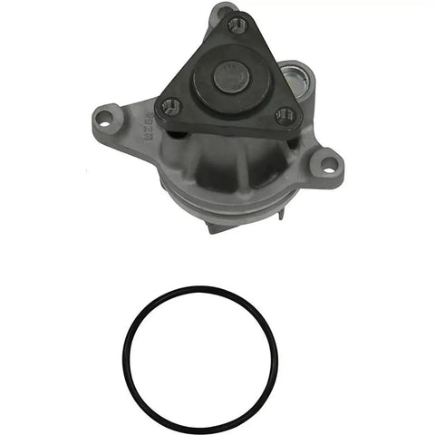 Heavy Duty Engine Water Pump Direct Fit Replacement For Mazda 3 And Mazda 5 showing pump with O-ring for reliable cooling.