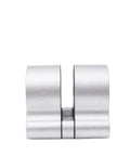 Industrial Grade Pneumatic Disc Brake For CNC Machine Tool Calipers With Self Resetting Mechanism, front view white finish
