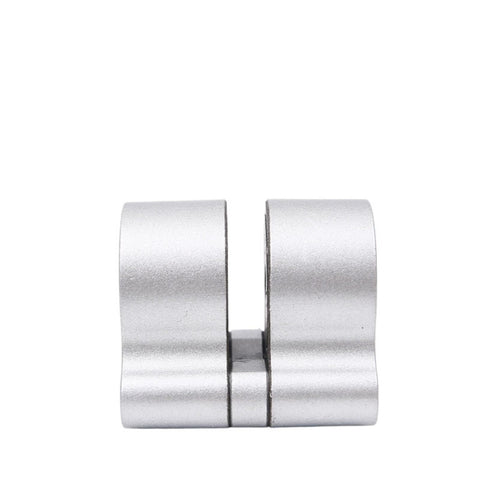 Industrial Grade Pneumatic Disc Brake For CNC Machine Tool Calipers With Self Resetting Mechanism, front view white finish