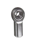 MW Series 1/2 Inch Spherical Rod End With 1/2-20 RH Female Thread, 1/2 Inch Bore, Steel With Zinc Oxide Finish, Side View