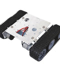 Smart Robot Tank Chassis With 33GB-520 Motor For DIY Robotics, Durable Aluminum Alloy, Big Track System, Low Noise, Easy Install