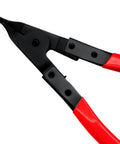 Spring Loaded Flat Tip Retaining Pliers With Circlip Lock Mechanism Pro Grade Heavy Duty Steel Build For Vehicle Repair