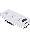 All In One Charging Station And Multi Charging Hub With LED Indicator And Digital Display Smart Battery Charger side view